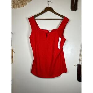 Ava & Viv NWT Size 1X Orange Tank